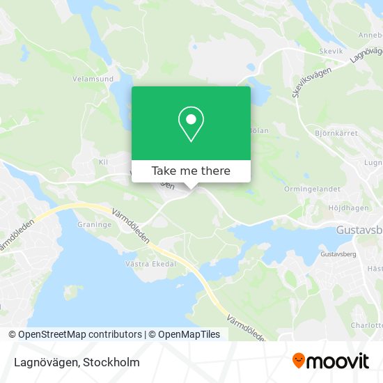 Lagnövägen map