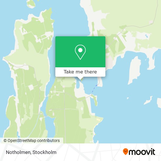 Notholmen map