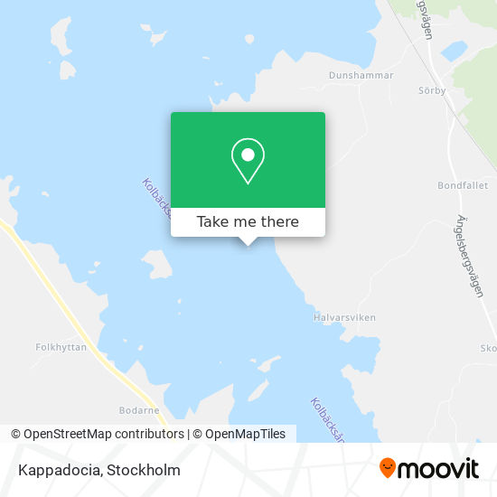 Kappadocia map