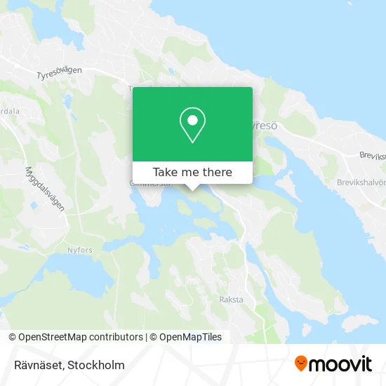 Rävnäset map