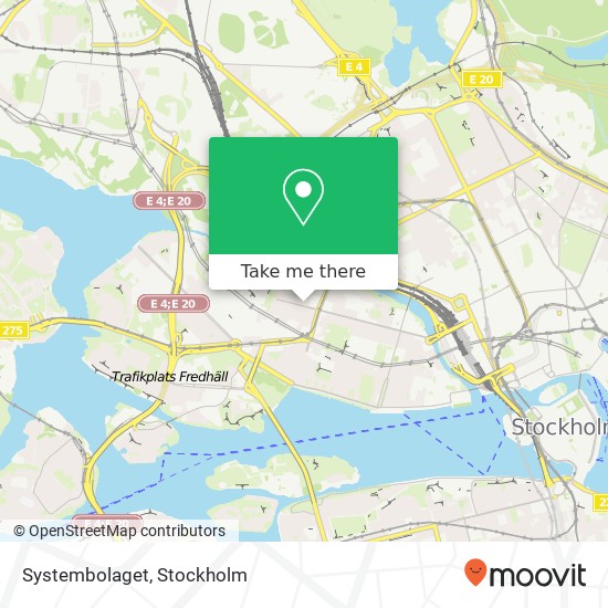 Systembolaget map