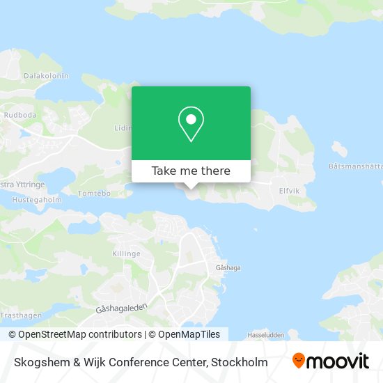 Skogshem & Wijk Conference Center map