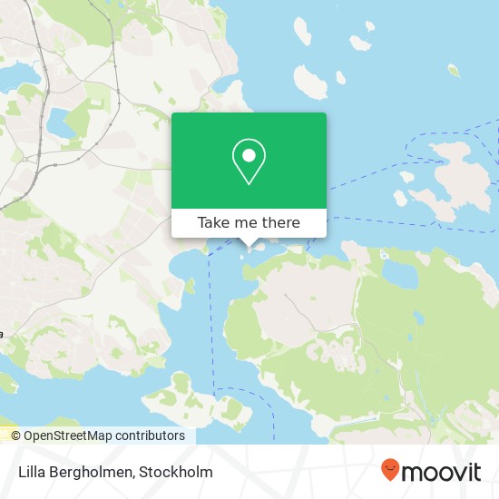 Lilla Bergholmen map