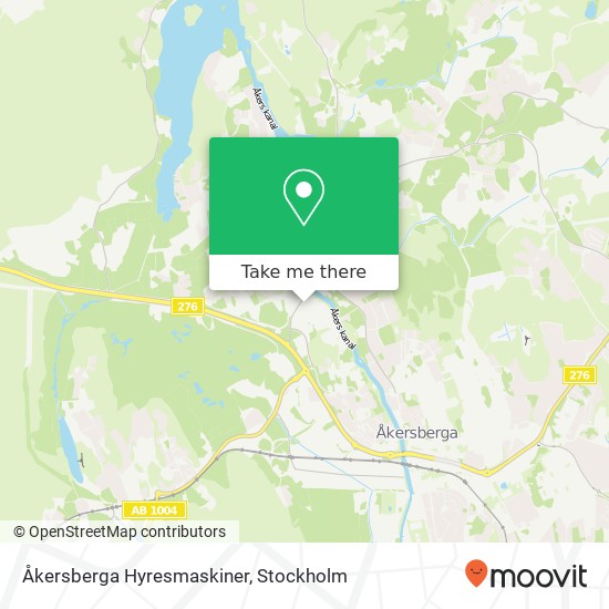 Åkersberga Hyresmaskiner map