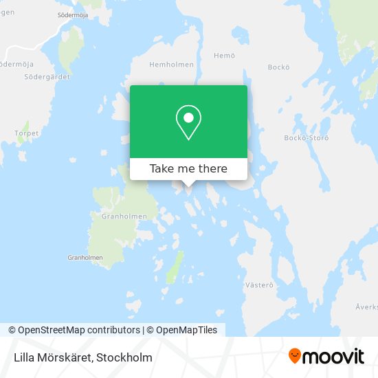 Lilla Mörskäret map