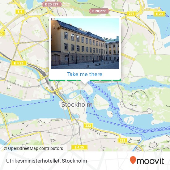 Utrikesministerhotellet map