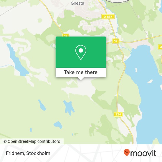 Fridhem map