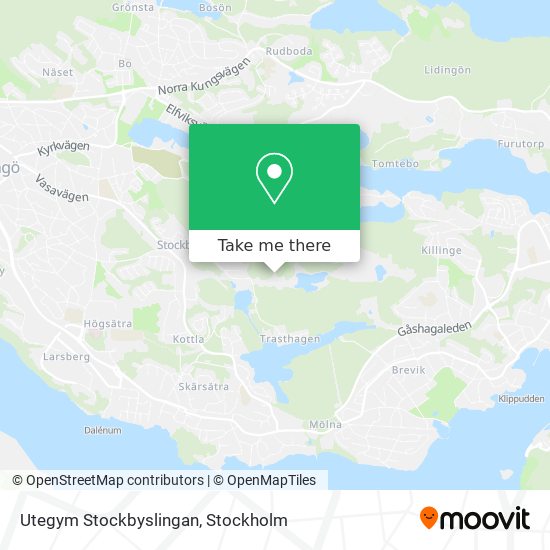 Utegym Stockbyslingan map