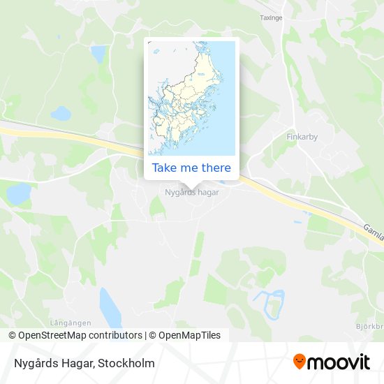 Nygårds Hagar map