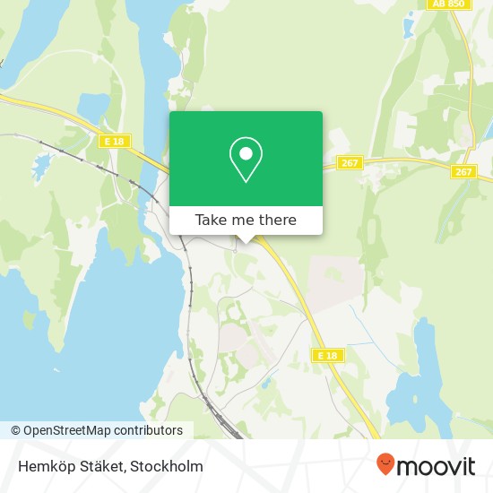 Hemköp Stäket map