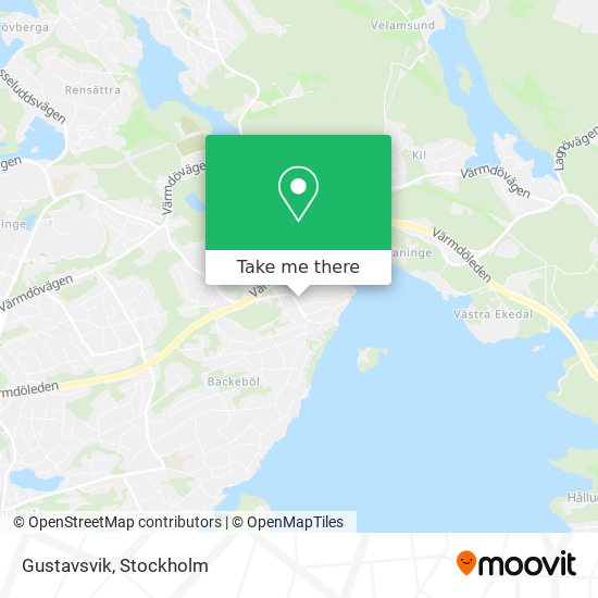 Gustavsvik map
