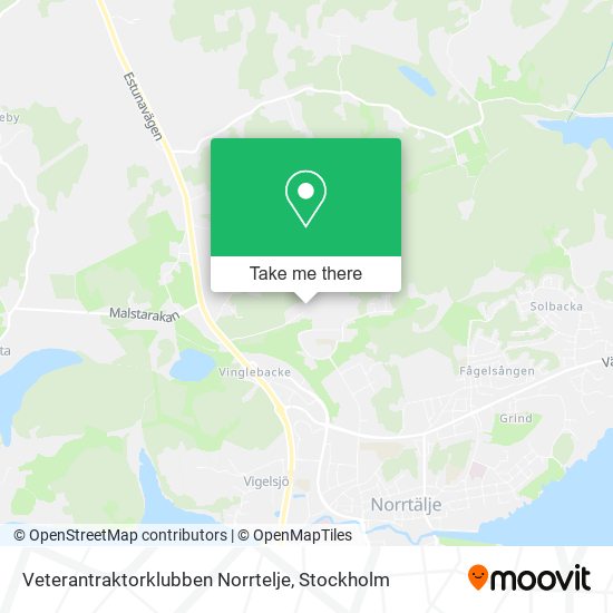 Veterantraktorklubben Norrtelje map