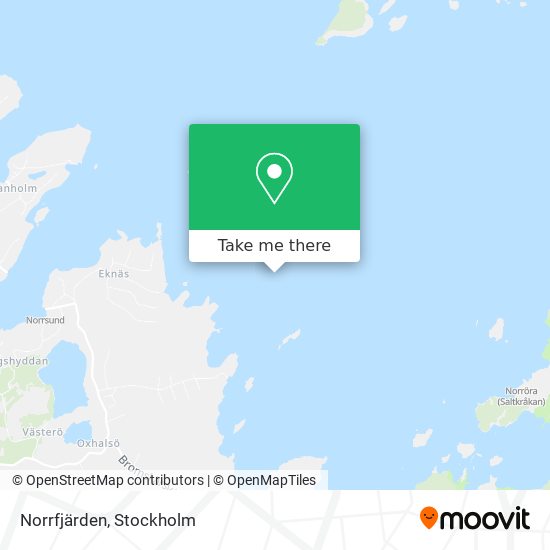 Norrfjärden map
