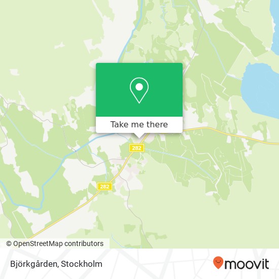 Björkgården map