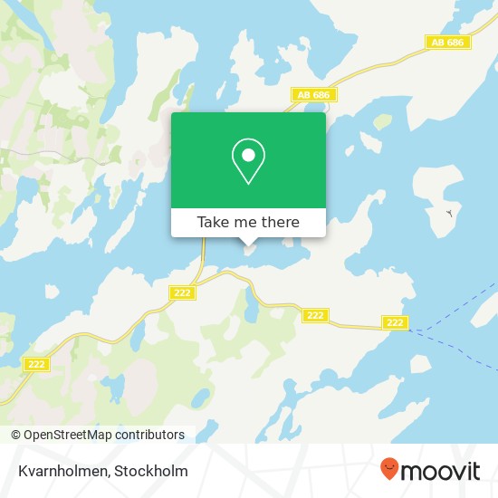 Kvarnholmen map