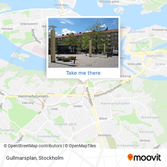 Gullmarsplan map