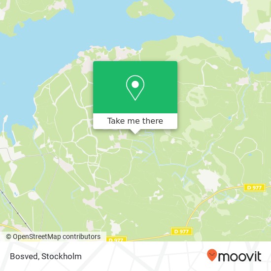 Bosved map