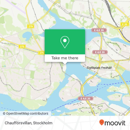 Chaufförsvillan map