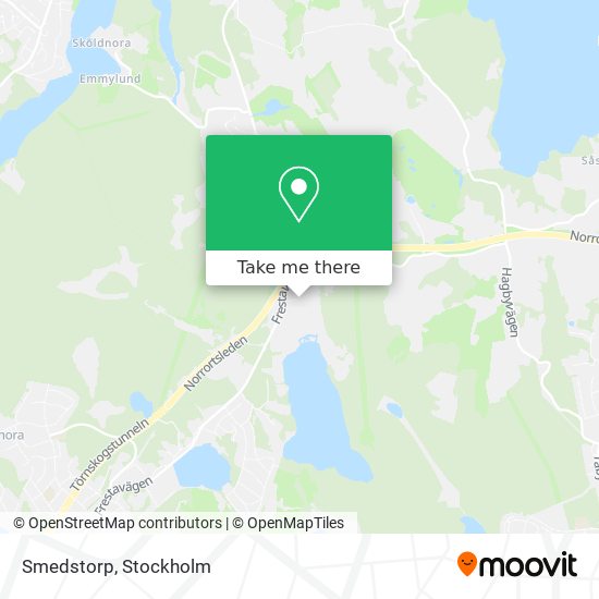 Smedstorp map