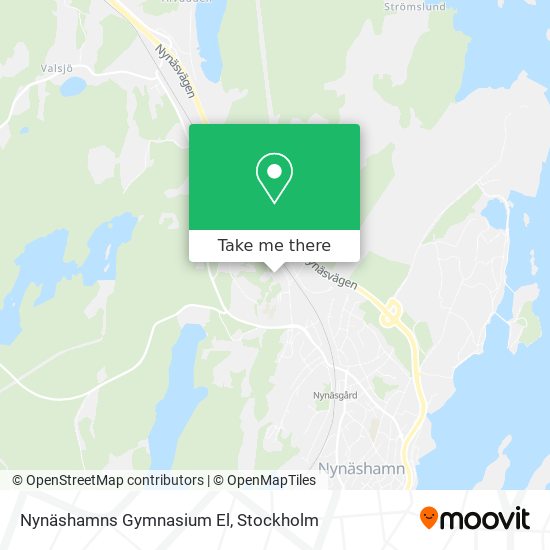 Nynäshamns Gymnasium El map