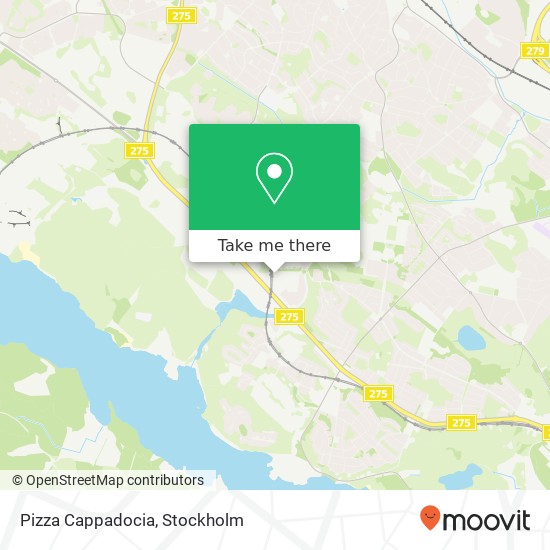 Pizza Cappadocia map