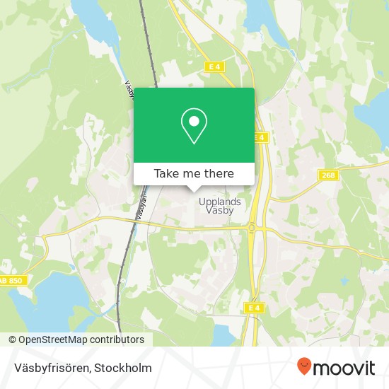 Väsbyfrisören map