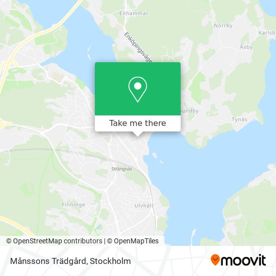 Månssons Trädgård map