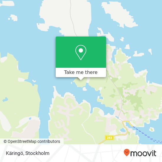 Käringö map