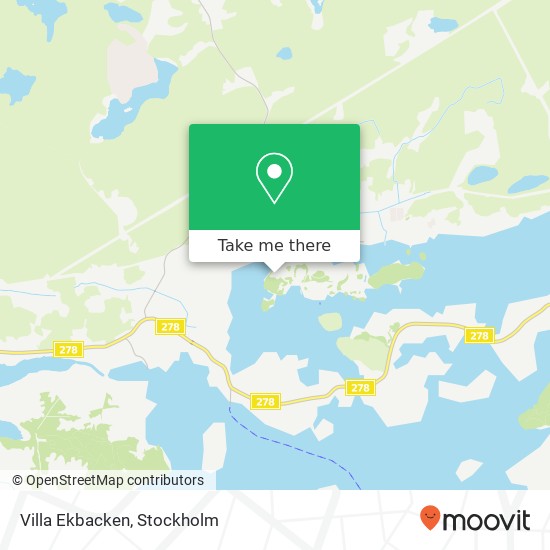 Villa Ekbacken map