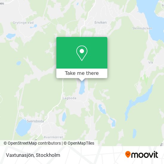 Vaxtunasjön map