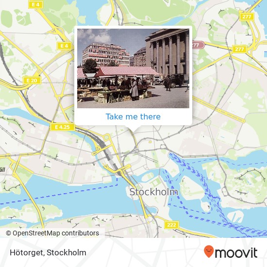 Hötorget map