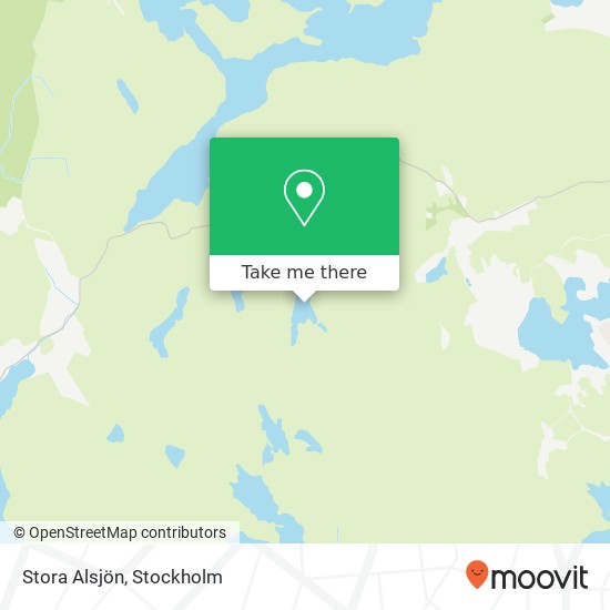 Stora Alsjön map
