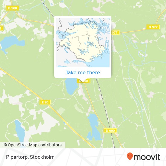 Pipartorp map