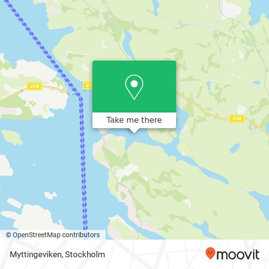 Myttingeviken map