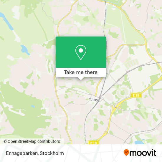 Enhagsparken map
