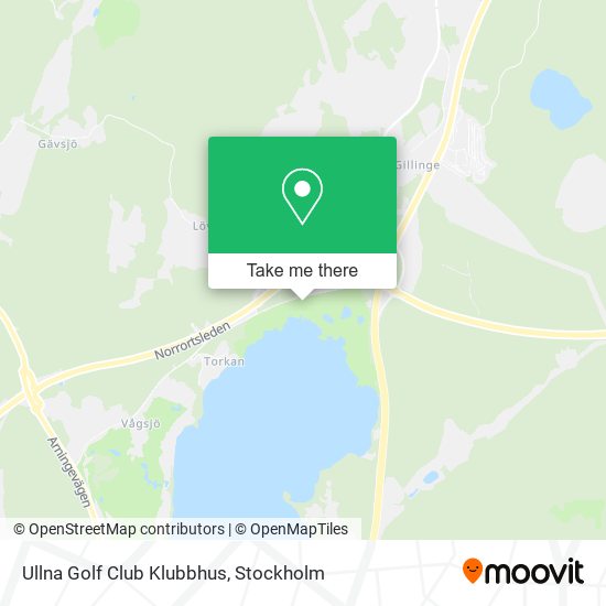 Ullna Golf Club Klubbhus map