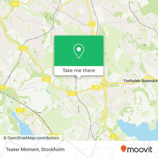 Teater Moment map