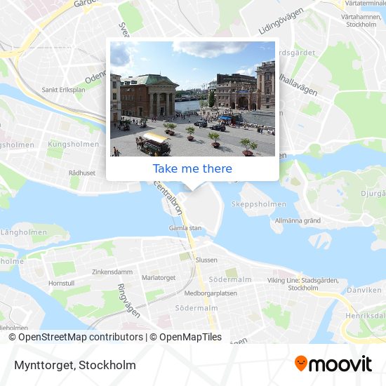 Mynttorget map