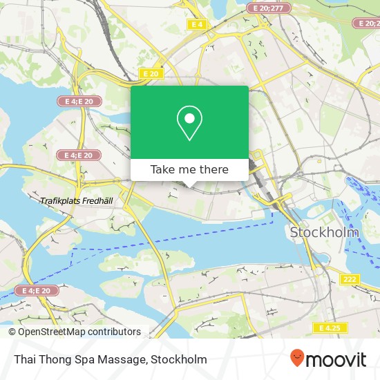 Thai Thong Spa Massage map