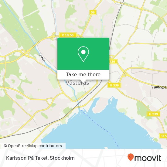 Karlsson På Taket map