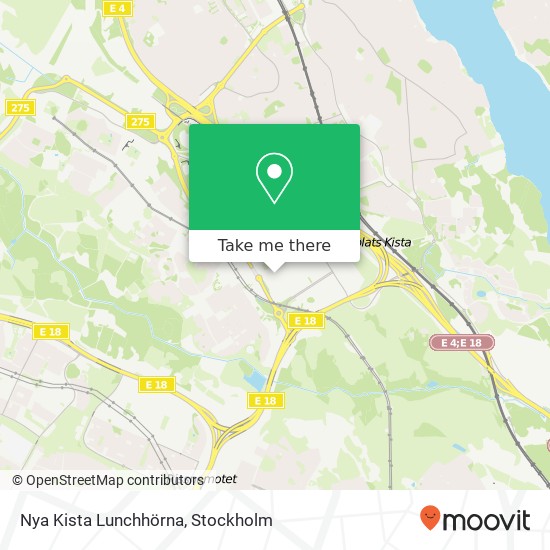 Nya Kista Lunchhörna map