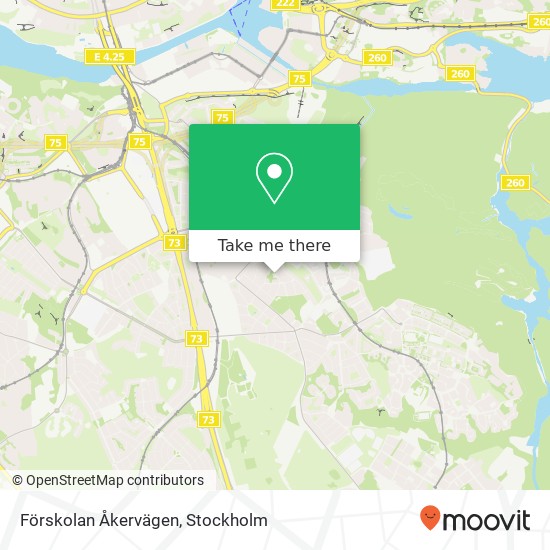 Förskolan Åkervägen map