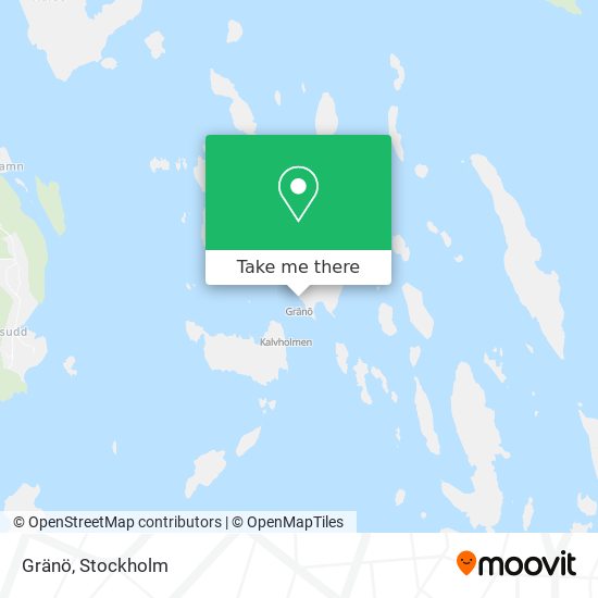 Gränö map