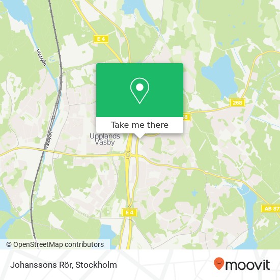 Johanssons Rör map