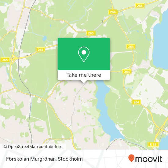 Förskolan Murgrönan map