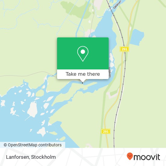 Lanforsen map