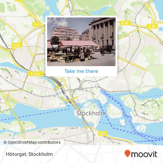 Hötorget map