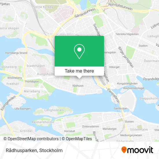 Rådhusparken map