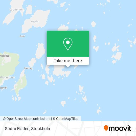 Södra Fladen map