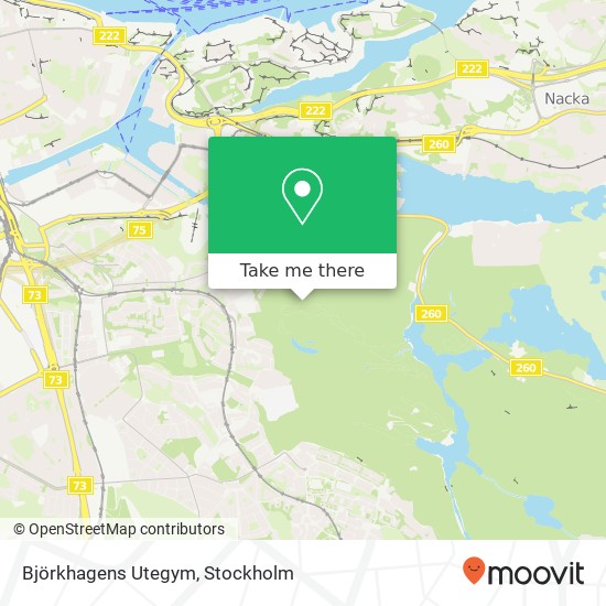 Björkhagens Utegym map